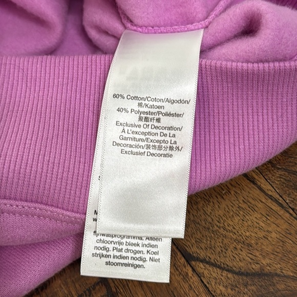 DKNY Pink Sweatshirt New with Tags size Medium crew neck sz Medium - Picture 8 of 13